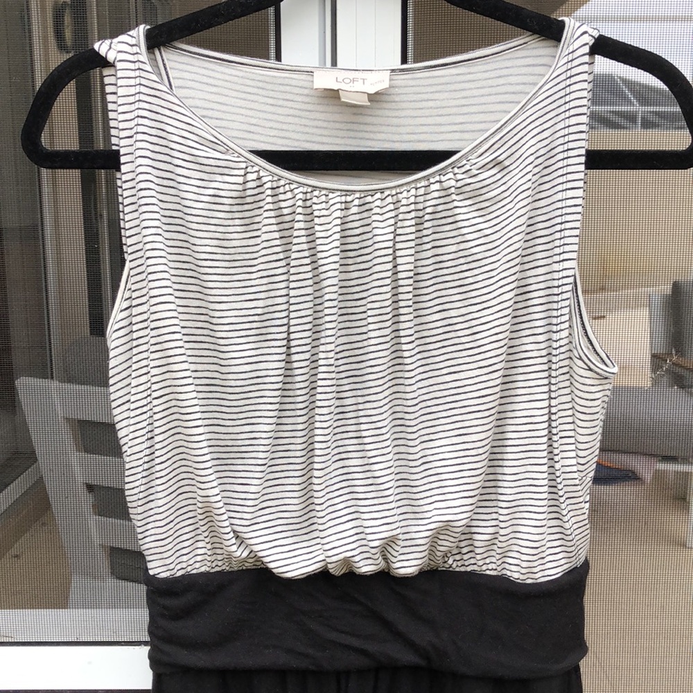 LOFT Viscose Blend Sleeveless Dress - Picture 3 of 7
